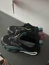 特步儿童童鞋男童中大童防滑缓震支撑轻便舒适四季百搭网革魔术贴跑鞋 黑 【9550四季密网款】 37 码 实拍图