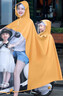 格术亲子雨衣电动车双人母子女长款电瓶车男全身防暴雨带小孩骑行雨披 实拍图