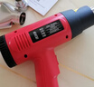 德力西电气数显型热风枪手持调温贴膜烤枪吹风枪家用工业烘枪热风机 1600W 实拍图