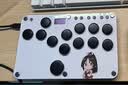 KUJI树莓派hitbox键盘街霸6游戏摇杆pc电脑拳皇98街机摇杆steam覆盖ps4真人快打switch手柄安卓无延迟 PC/PS4超薄七彩显屏黑键（来图定制） 实拍图