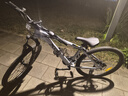 喜德盛（xds）山地自行车黑客350/旭日310 X6铝合金车架21速变速机械碟刹 旭日310石岩灰15.5寸 实拍图