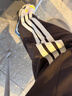 阿迪达斯（adidas）运动裤女宽松阔腿棉质休闲舒适百搭毛圈布香蕉裤 深棕 S 实拍图