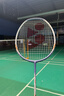 YONEX尤尼克斯羽毛球拍天斧进攻高磅全碳素进阶AX10白粉红已穿线附手胶 实拍图