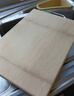 双枪整竹切菜板砧板  加大加厚案板擀面板家用粘板占板40*28*1.8cm 实拍图