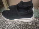 京东京造【Air 超轻】男士运动休闲鞋软底网面鞋健步鞋夏季男鞋 黑色41 实拍图