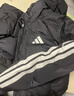 阿迪达斯adidas 男服 保暖长款冬装三条纹休闲连帽羽绒服 JG3840 2XL 实拍图