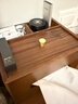 初心 胡桃木纸巾盒家用抽纸盒欧式客厅高级感简约纸抽盒实木质收纳盒 胡桃木轻奢带收纳纸巾盒 实拍图