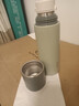苏泊尔（SUPOR） 保温杯316L不锈钢大容量水杯学生保温杯男女士车载户外便携杯子 水墨绿【茶滤款】500ml 实拍图