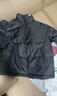 网易严选25新品90鸭绒超蓬羽绒服休闲面包服石墨烯保暖轻量抗菌防泼水 25秋冬立领-青烟灰 L 实拍图
