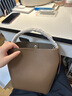 拉菲斯汀门票福桶包2025新款真皮单肩斜挎包女小众手提水桶包 621896 巧克力棕【头层牛皮大号】 实拍图