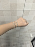 老凤祥纯足银手镯子正品生日礼物送女友老婆年轻款繁花似锦首饰品 繁花似锦【配品牌礼盒】 30±1克 实拍图