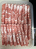 东来顺 内蒙古羔羊原切肉卷净重1.8斤 火锅羊肉片 清真中华老字号 实拍图