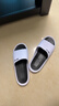 回力运动厚底拖鞋男室内户外穿静音速干防滑凉拖鞋HL3A57卡其46-47码 实拍图