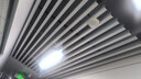 梵耀LED方通灯 长条吊线灯 日光灯办公吸顶安装 超市办公楼专用 商业吊灯 120*7cm36w黑壳-白光 实拍图