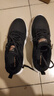 安踏女鞋运动鞋女秋冬新款网面跑步鞋软底皮面保暖防水休闲鞋黑色女鞋 （皮面加绒保暖）黑/象牙白 37.5 (6.5) 实拍图