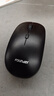 方正Founder无线轻音鼠标 人体工学轻薄 便携办公游戏鼠标可企业批量采购  多设备兼容自带2.4G接收器【黑色】 实拍图