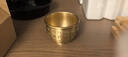 上善若水纯铜百福铜缸全聚宝盆摆件马年吉祥铜器纯铜聚财缸摆件全黄铜米缸 一缸金【百福款】中号 320g 实拍图