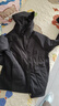 蕉下（beneunder）外套女气绒棉服中暖弹力连帽户外运动秋冬CL231漫暮黑M 实拍图
