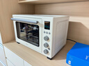 美的（Midea）【国家补贴】家用多功能风炉电烤箱 40L大容量/四面搪瓷/热风循环/空气炸锅烤箱一体机PT4012W二代 实拍图
