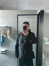 探路者(TOREAD)单层冲锋衣外套户外徒步通勤防风雨登山服 黑色男 3XL 实拍图