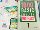 进口原版新版1000 Basic English Words1级 常见词英语1000词 KET核心词汇教材 小学英语单词大全教辅书图解辞词典 小学礼物 小学教辅 实拍图