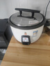 三角牌（Triangle）大容量10人以上电饭锅食堂商用大电饭煲酒店饭店大型适用10-60人超大微压 10L +蒸笼丨10-18人用 实拍图