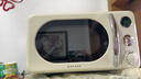 格兰仕（Galanz） 微波炉 家用微波炉 700瓦速热 智能菜单 快速解冻  微波炉小型复古 【高颜复古奶油风】精致小巧 实拍图