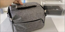 京川旭相机包收纳包适用于佳能尼康索尼斜挎单反单肩微单摄影包富士背包男女摄影包数码 单肩灰色小号【23*17*13cm】 【便携出行，分区收纳】 实拍图