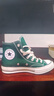 匡威（Converse）官方 1970S巴恩风穿搭运动帆布鞋丛林绿绿色168508C 绿/168508C 40 实拍图