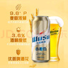 乌苏啤酒（wusu）京东自营小麦经典白啤易拉罐装500ml*12罐整箱装热门商品 实拍图
