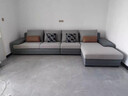 全友家居 客厅布艺沙发现代简约L型沙发北欧家用贵妃位科技布沙发家具 实拍图