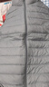 雪中飞经典新款基础舒适轻薄羽绒便捷短款保暖羽绒小马甲轻盈便携舒适 火山灰|8193-男 2XL 180/100A 实拍图