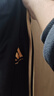 阿迪达斯 （adidas）长裤男女秋季宽松透气直筒裤跑步运动防风休闲裤 黑金 2XL 实拍图