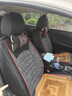 垫夫人现代新名图胜达领动朗动瑞纳ix25伊兰特ix35汽车座套四季全包坐垫 粗麻五座全包舒适版-神秘黑 实拍图