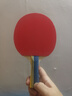 红双喜乒乓球拍双拍两只装对拍娱乐训练健身乒乓球成品拍2支初学者 【京东物流】初学款横+直2支+6球 实拍图