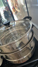 苏泊尔SUPOR好帮手304不锈钢双层复底28cm蒸锅燃气电磁炉通用蒸笼SZ28B5 实拍图