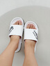 绚初拖鞋男大码外穿潮流夏季家用防滑拖鞋情侣居家浴室厚底凉拖鞋女 升级版动感 白色 42-43 (适合41-42码穿) 实拍图