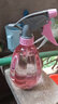 家用酒精喷壶消毒水清洁专用喷雾瓶气压式细雾浇花洒小喷水壶喷瓶 透粉【1个装】 500ml 实拍图