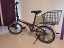 永久（FOREVER） 折叠自行车20寸铝合金车架禧玛诺7变速双碟刹学生男女都市休闲车 深灰色 实拍图