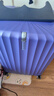 新秀丽（Samsonite）行李箱25英寸拉杆箱竖条纹大容量旅行箱包托运密码箱紫色GU9 实拍图