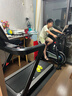 舒华（SHUA）自发电动感单车家用室内健身自行车运动单车健身器健身器材B386G 自发电丨飞梭丨鸿蒙版 实拍图