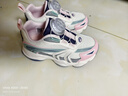 江博士（DR·KONG）学步鞋运动鞋冬季男女童潮流旋钮扣童鞋2B16A4016DW米/蓝/粉27码 实拍图