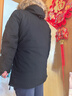 迪卡侬（DECATHLON）男女防风防水外套加厚保暖棉衣棉服棉袄男中长款派克大衣NH900 男款-黑色-SH900 M 实拍图
