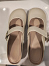 大东懒人半拖包头一脚蹬拖鞋女2025凉拖鞋女士新款外穿女托鞋0255 米色 39 实拍图