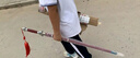 煌龙太极剑晨练剑 武术 软剑半硬剑表演剑 成人儿童 古装道具 未开刃 黑色太极半硬剑+穗 刃长76CM 实拍图