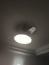 欧普（OPPLE）风扇灯吊扇灯护眼全光谱智控LED照明Ra95餐厅卧室灯包安装 冰风白 实拍图