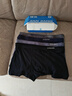 健将男士内裤男平角裤纯棉四角底裤抗菌大码中腰宽松运动透气男式内裤 灰蓝+黑色+藏青+深灰 4条 3XL 【推荐160-180斤】 实拍图