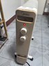 美的（Midea）【强劲热力】电热油汀/取暖器家用/加热电暖器/17片电暖气片/立式加热器大面积加湿恒温 HYW30GW 实拍图
