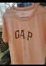 GAP女装秋款经典字母logo短袖T恤常规休闲上衣 淡粉色 727460 L 亚洲尺码 实拍图