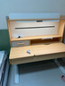 护童（Totguard）儿童学习桌椅套装可升降书桌实木 学立方榉木纹桌120cm+追背椅绿 实拍图